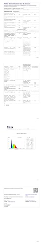 LQWELL® Deckenleuchte LED, technische Daten und Abmessungsangaben