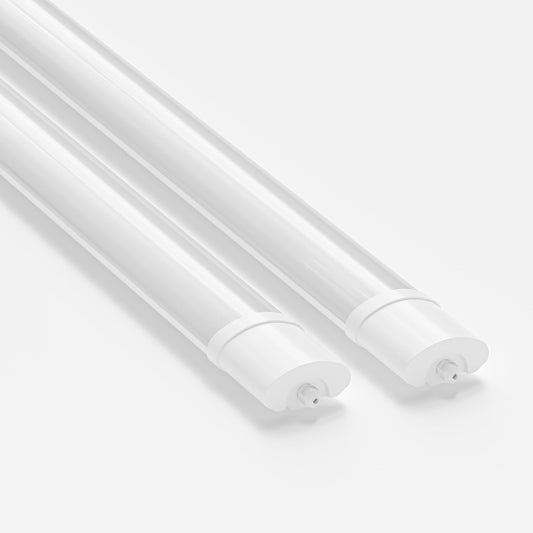 LED-Feuchtraum-Wannenleuchte mit weißer Abdeckung, 120-cm-Röhre